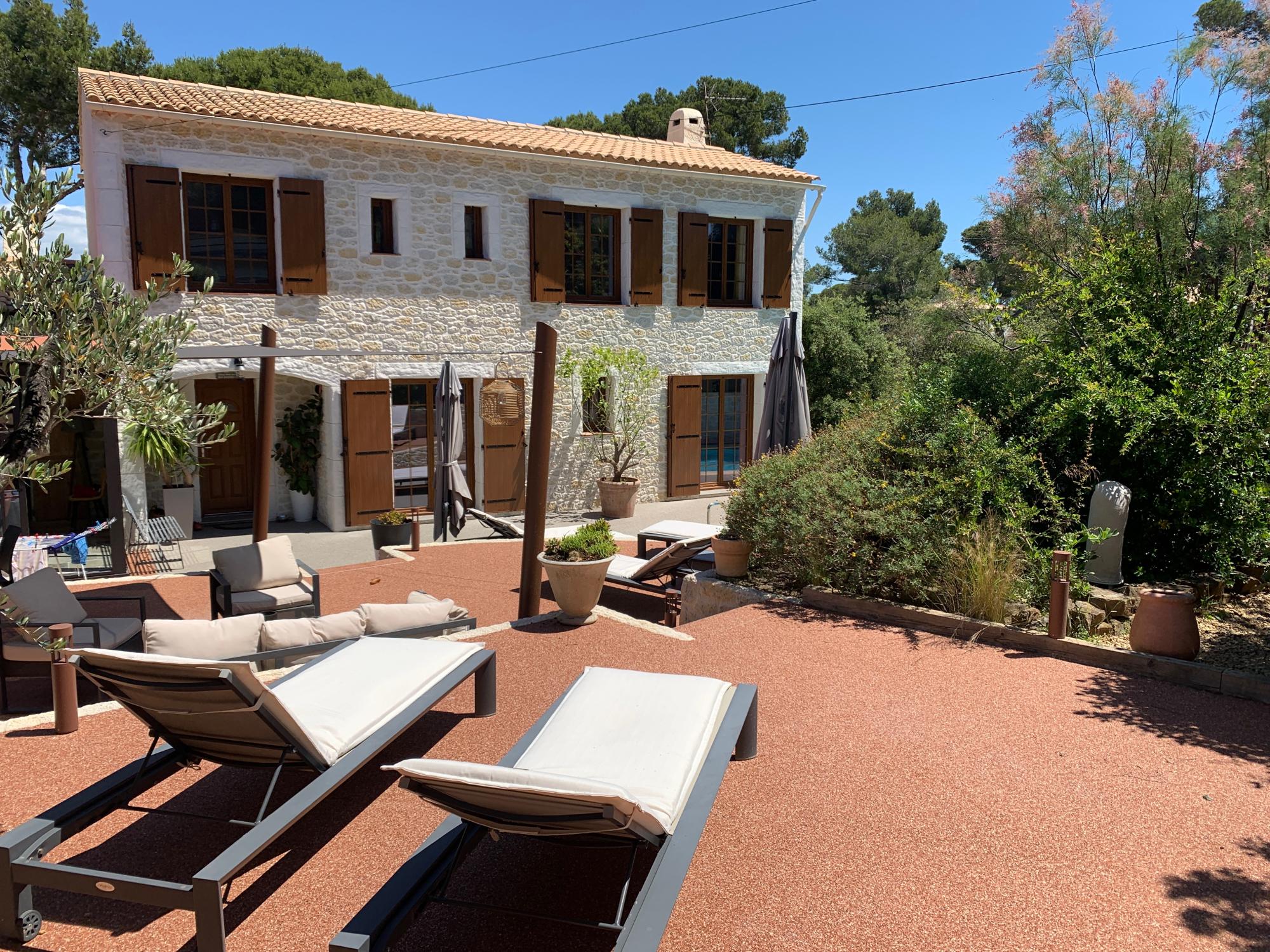 location maison avec piscine six fours les plages villa